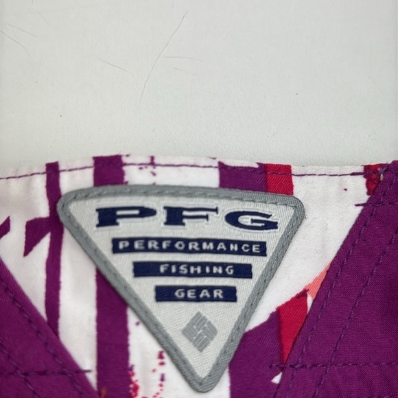 Columbia PFG Women's Purple Columbia Swim Board Shorts - Picture 8 of 13